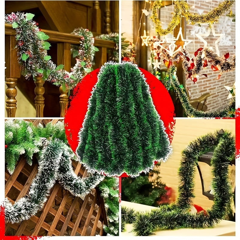 GreenGlow 10m DIY Holiday Garland – Festive Indoor & Outdoor Décor