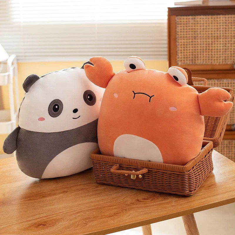 40cm Cuddly Squishy Zoo Animal Plush Pillow Soft
