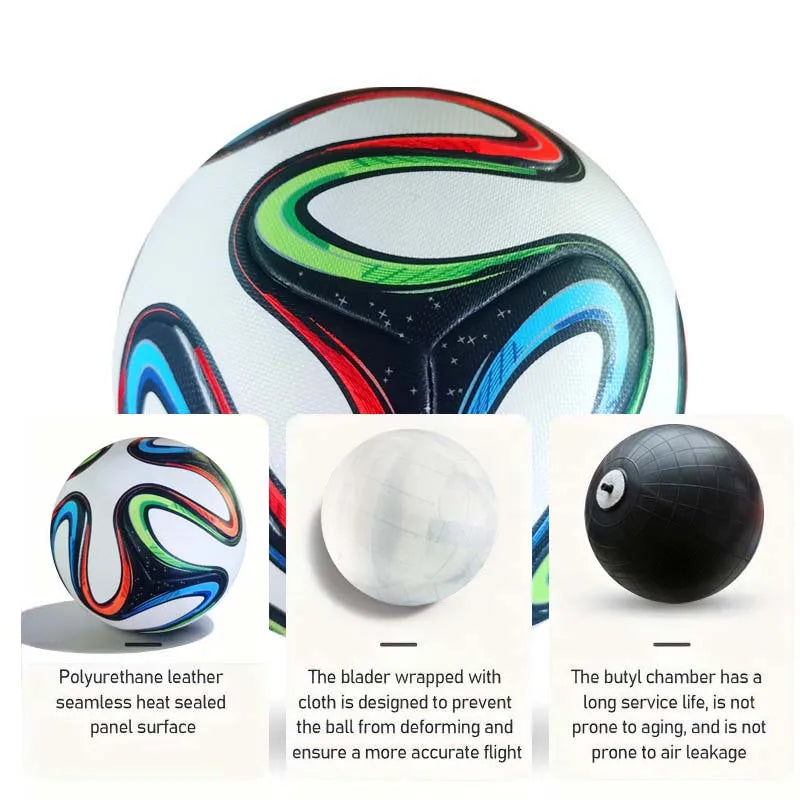 Football Men and Women Competition Football Outdoor Sports Training Ball Professional Thickened Team Football