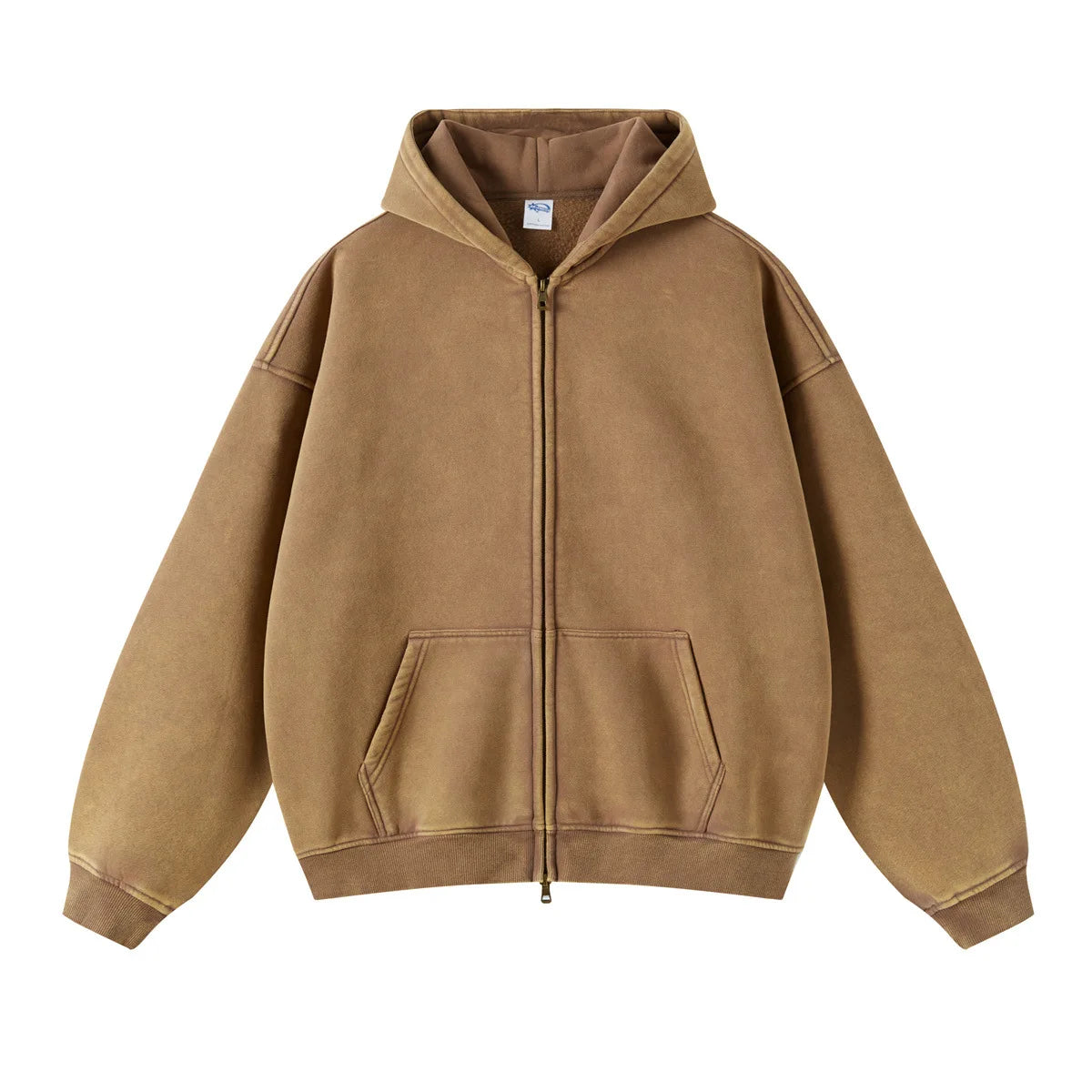 Men And Women: Autumn And Winter Zippered Hoodie