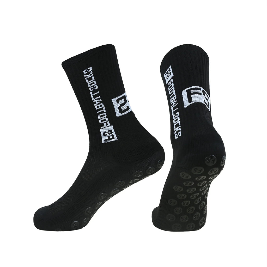 1 pair of professional football socks, sports socks.