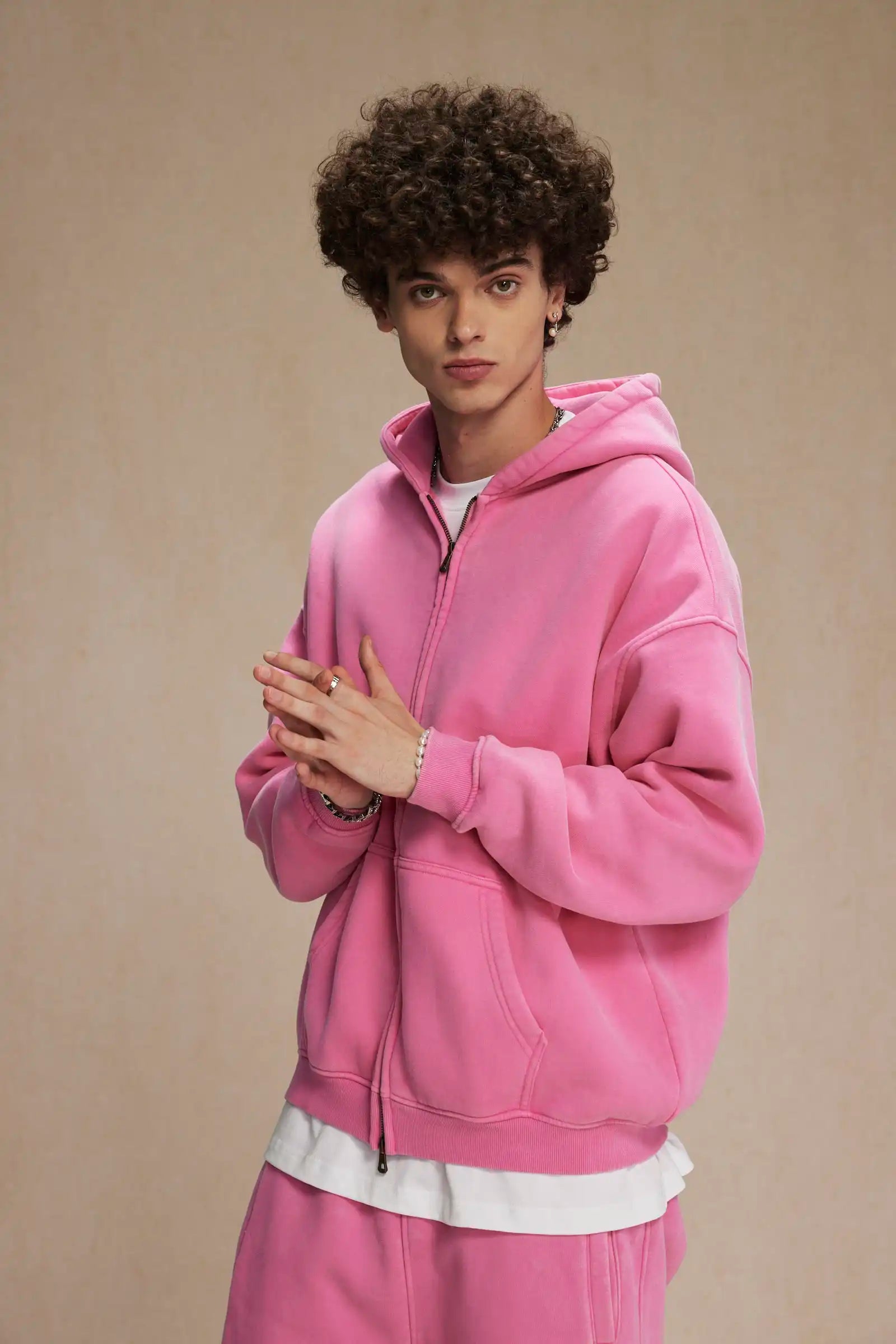 Men And Women: Autumn And Winter Zippered Hoodie