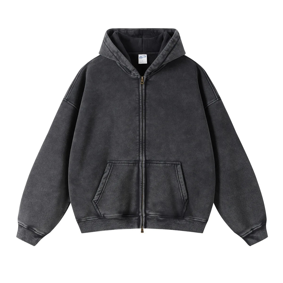 Men And Women: Autumn And Winter Zippered Hoodie