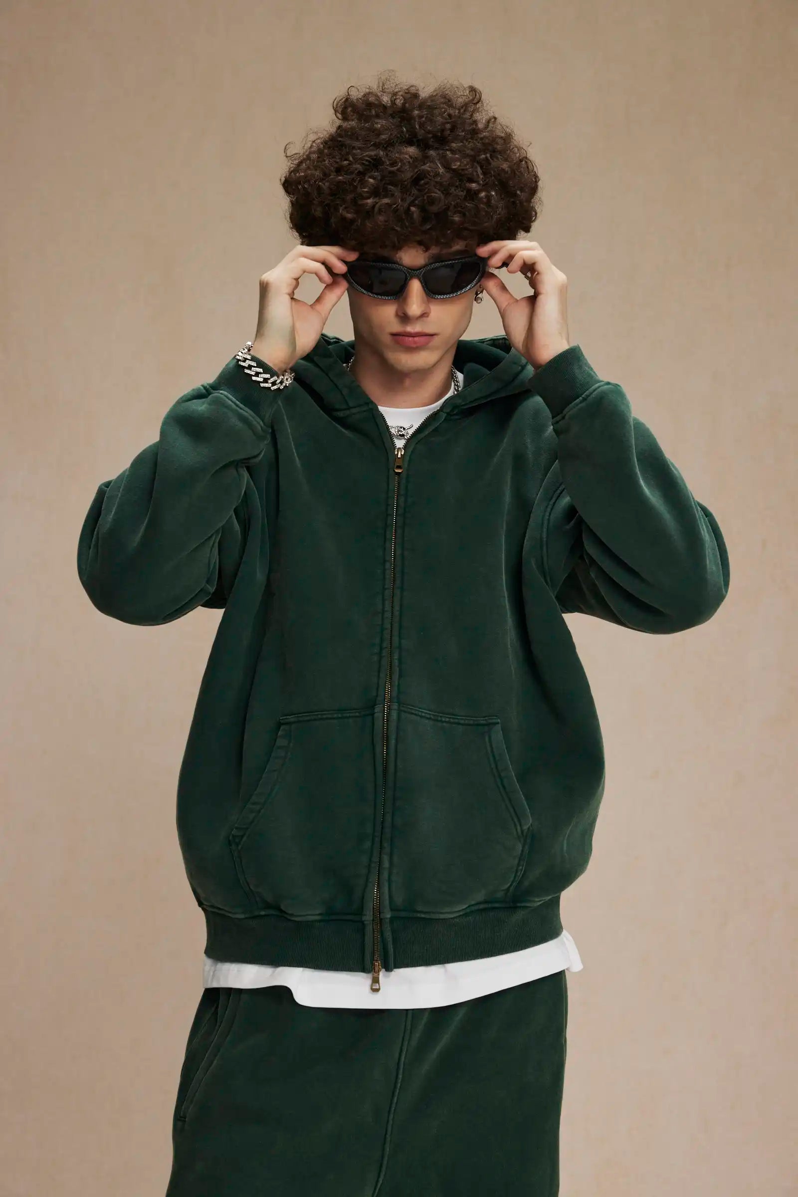 Men And Women: Autumn And Winter Zippered Hoodie