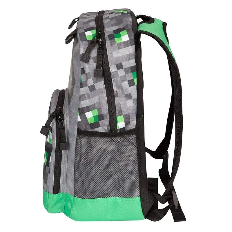 Pickaxe Minecraft School Bag