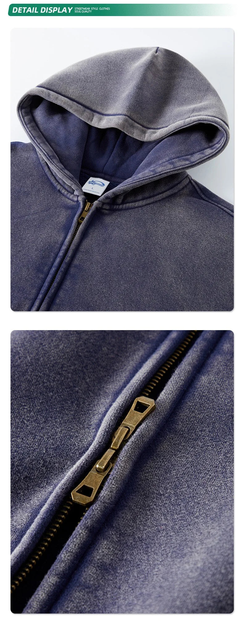 Men And Women: Autumn And Winter Zippered Hoodie