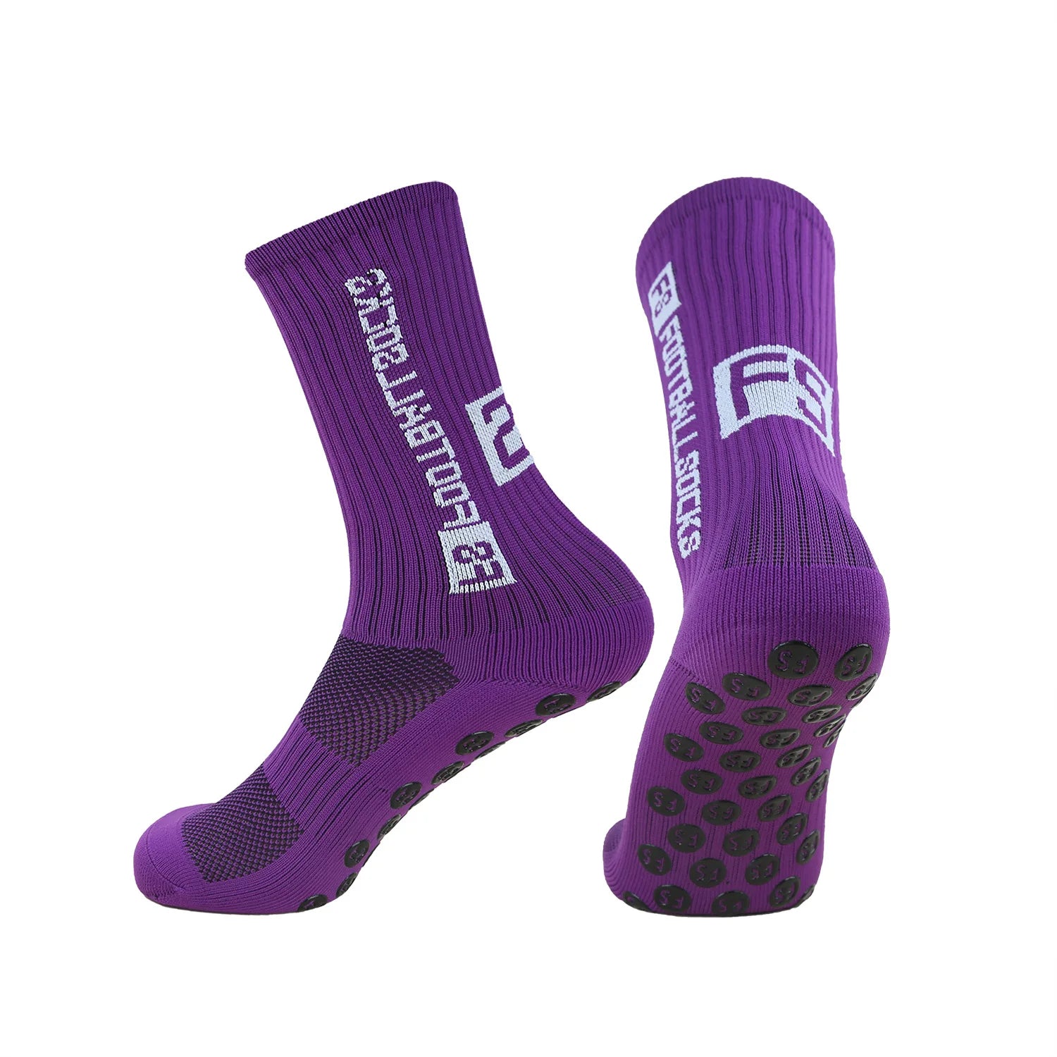 1 pair of professional football socks, sports socks.