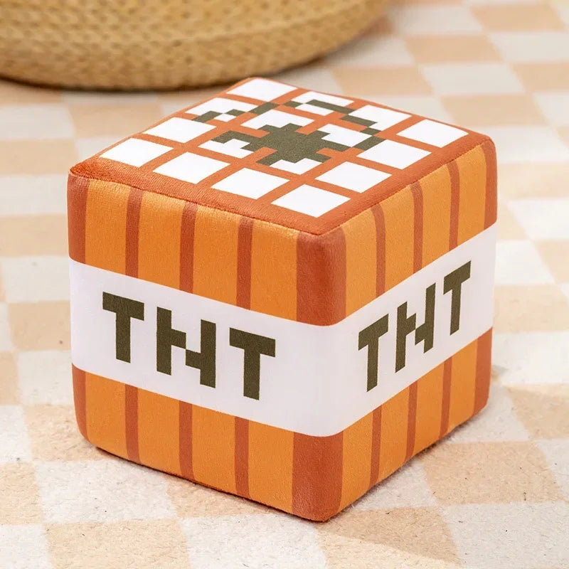 Minecraft Block Plushies And Pillows