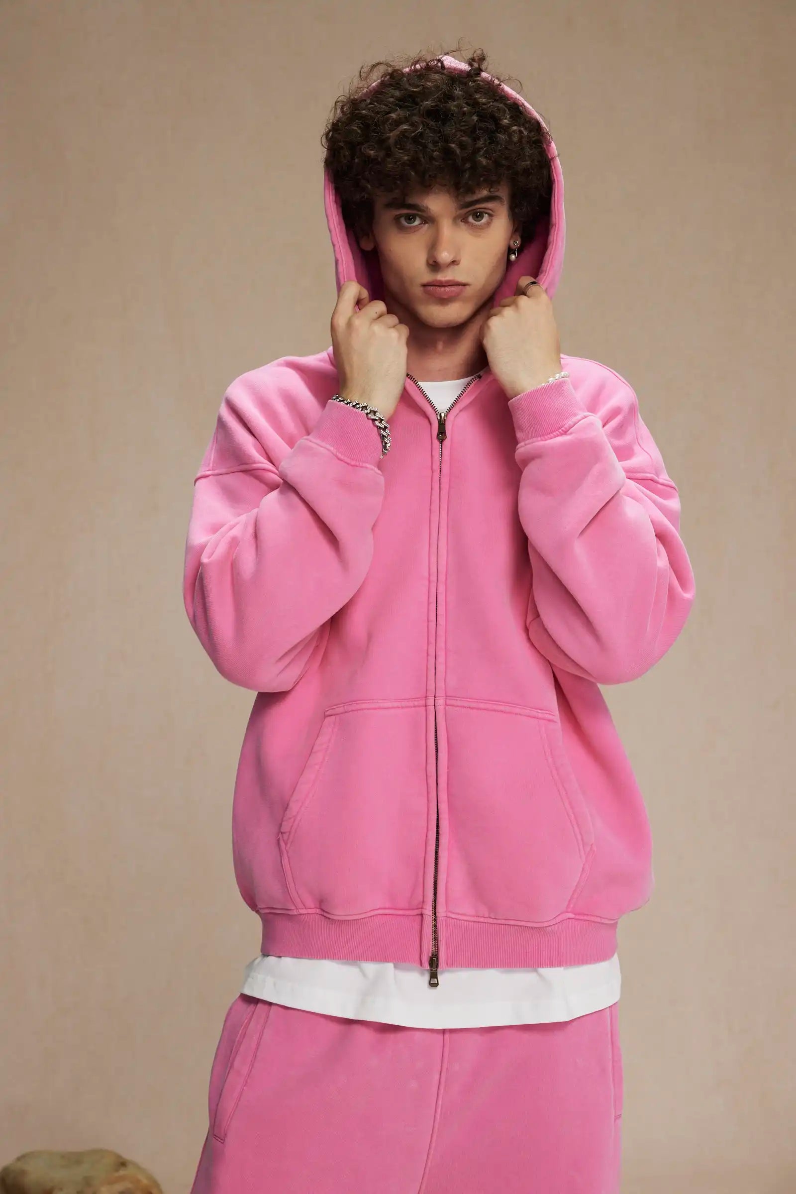 Men And Women: Autumn And Winter Zippered Hoodie