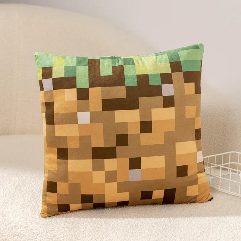 Minecraft Block Plushies And Pillows