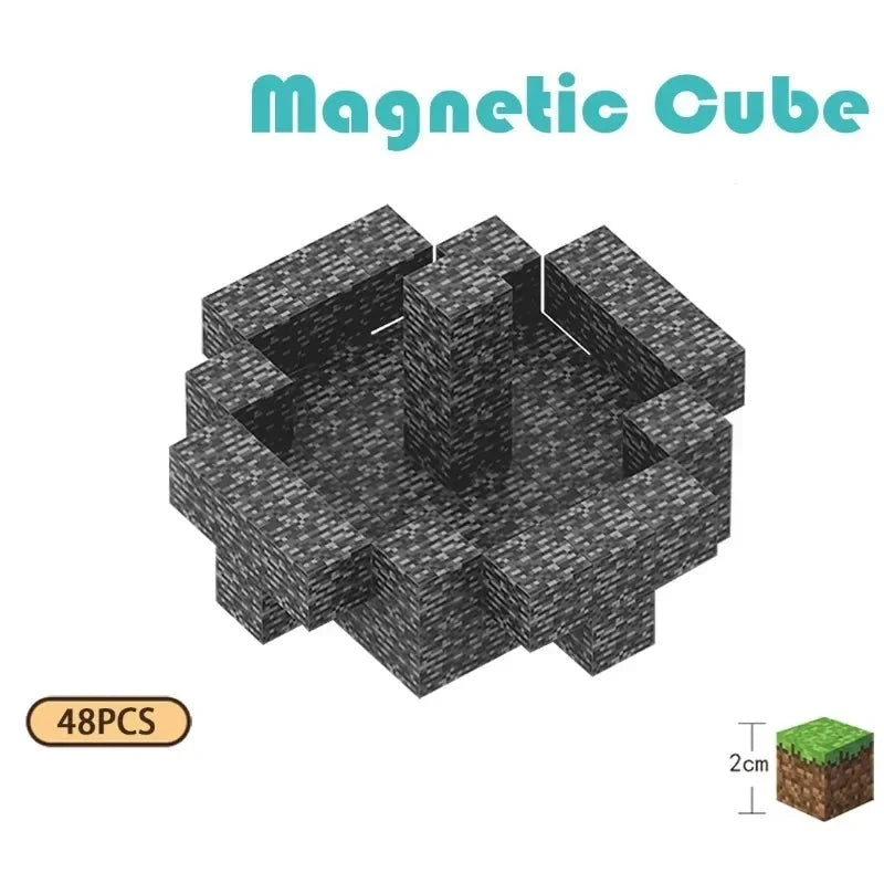 End Centre Island Magnetic Building Blocks