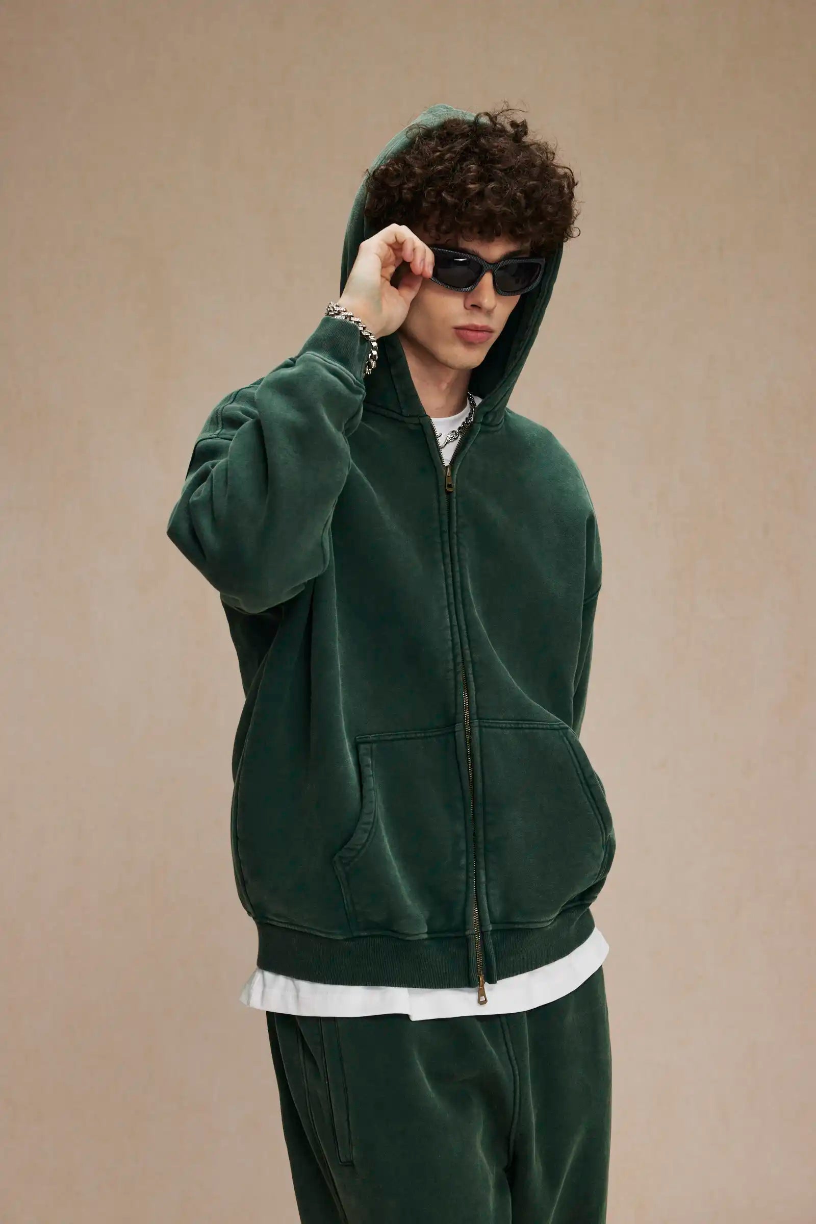 Men And Women: Autumn And Winter Zippered Hoodie