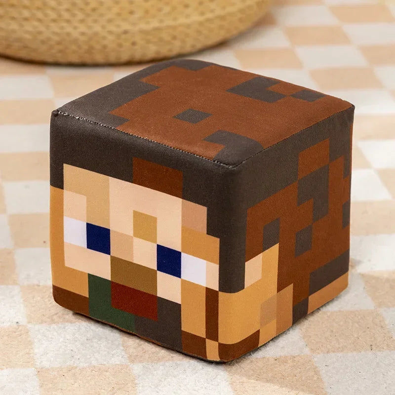 Minecraft Block Plushies And Pillows