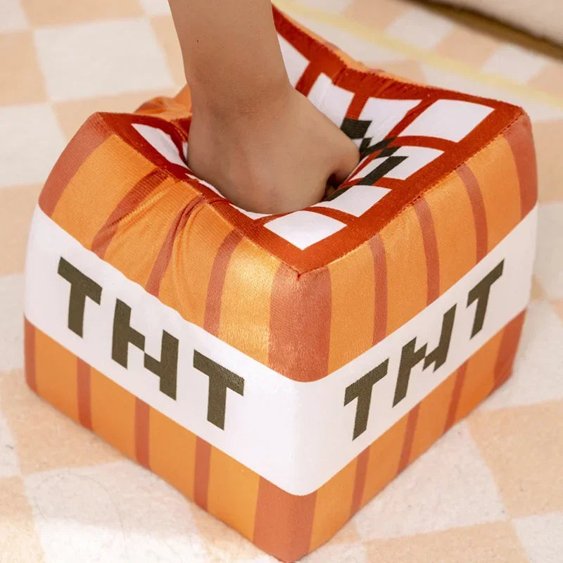 Minecraft Block Plushies And Pillows