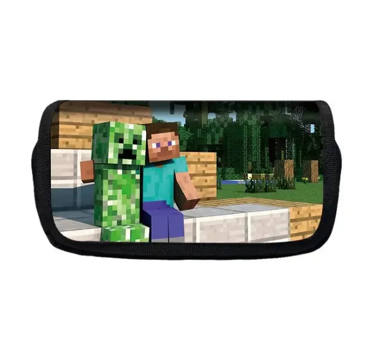 Creeper and Steve Minecraft Pencil Casey