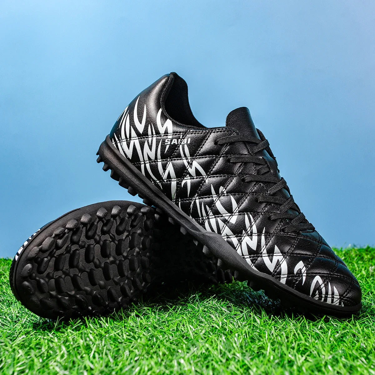 Football shoes for football, futsal shoes, football boots.