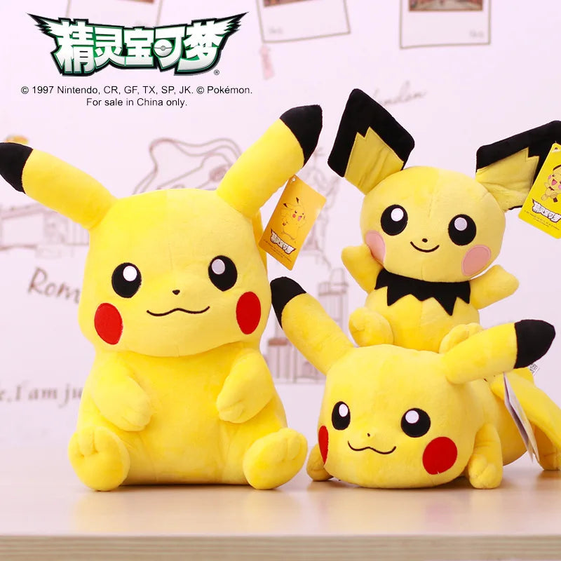 POKEMON Original Plush Toy Cute Cartoon Piplup Toys for Kids Gift
