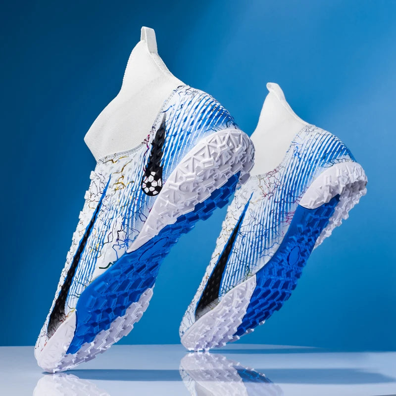 Men Soccer Shoes Kids Football Boots Women Professional Soccer Cleats Antiskid Chaussure TF/FG Outdoor Athletic Football Shoes