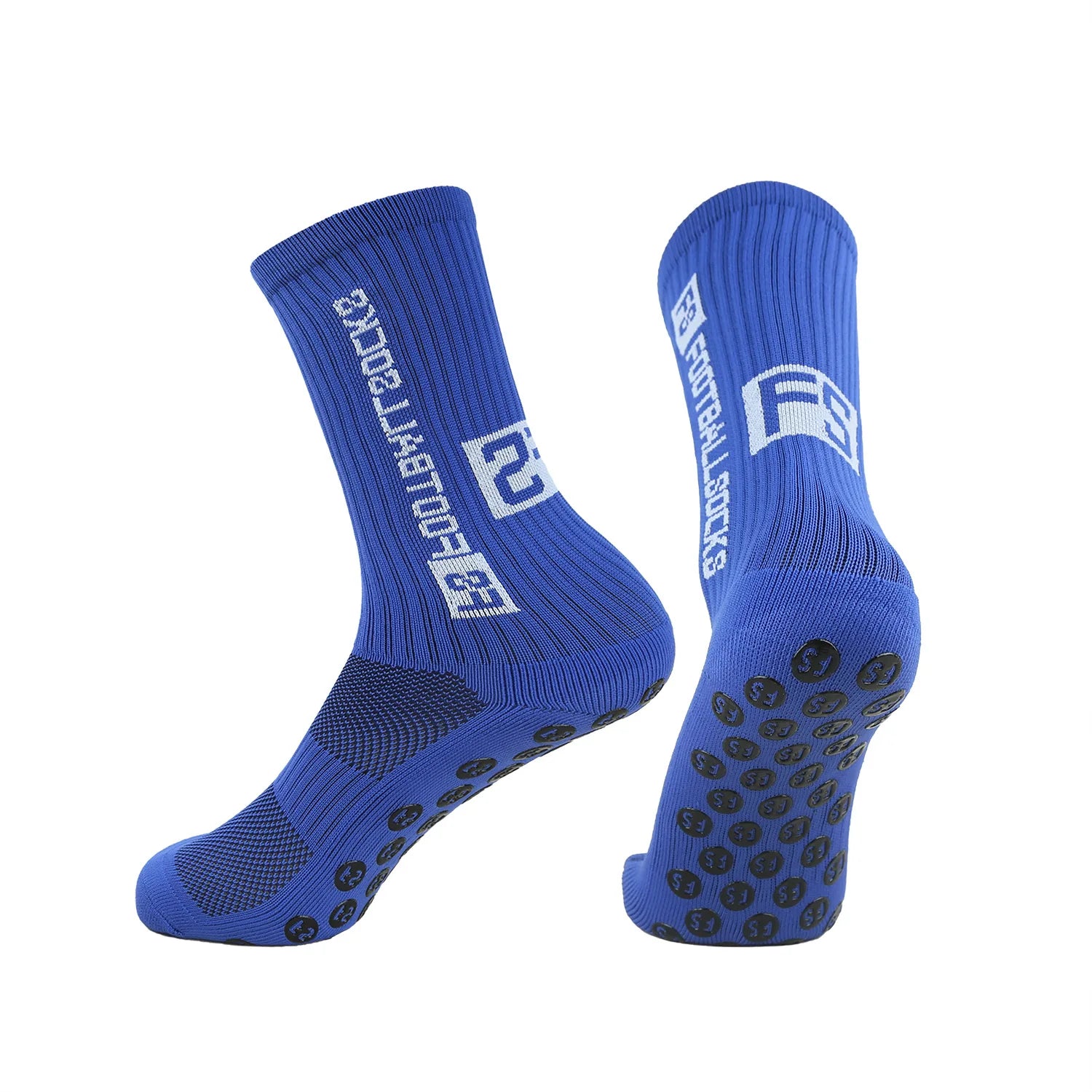 1 pair of professional football socks, sports socks.