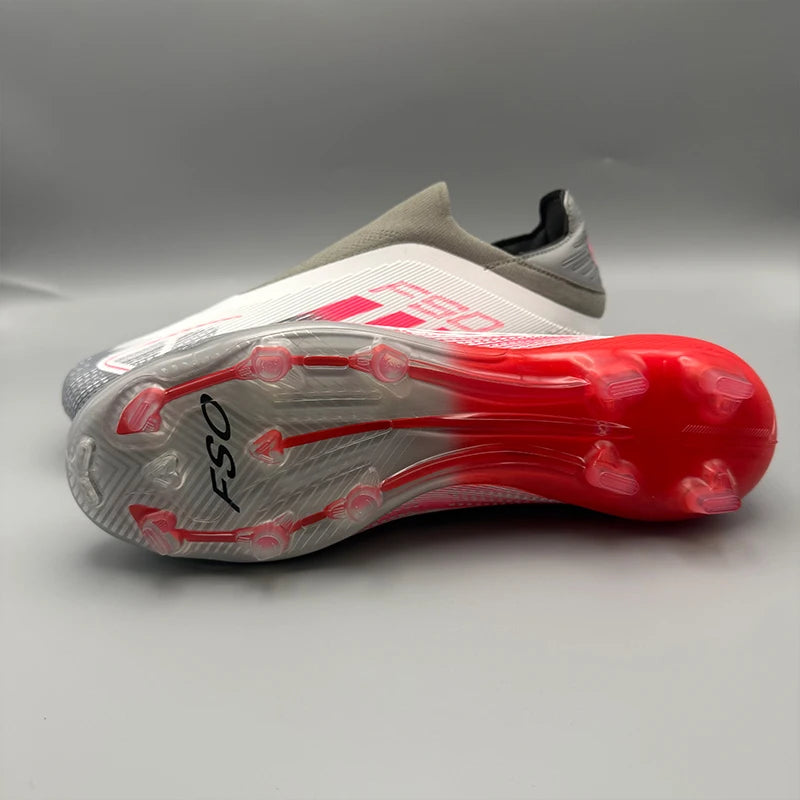 Mens Boys Professional Football Boots TF/FG Soccer Shoes High Ankle Kids Cleats Training Sport Sneakers Outdoor High-quality