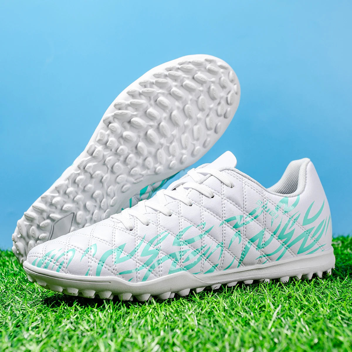 Football shoes for football, futsal shoes, football boots.