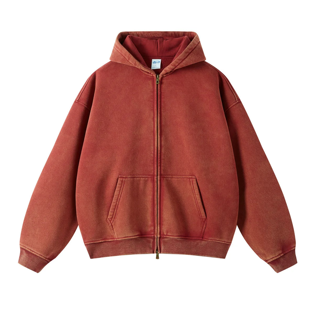 Men And Women: Autumn And Winter Zippered Hoodie