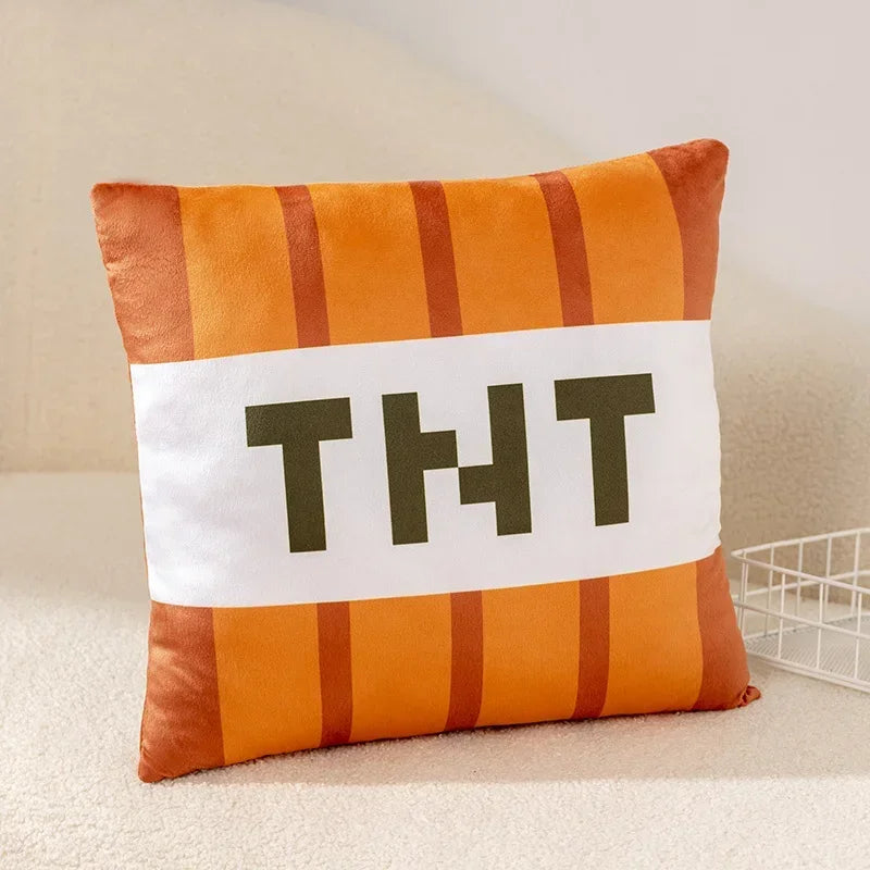 Minecraft Block Plushies And Pillows
