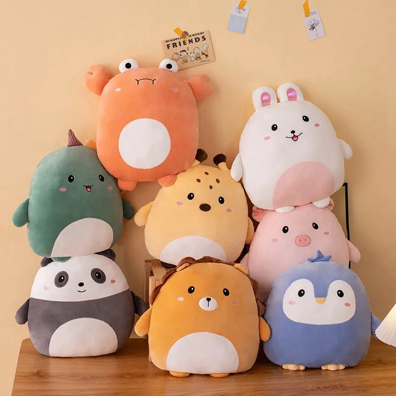 40cm Cuddly Squishy Zoo Animal Plush Pillow Soft
