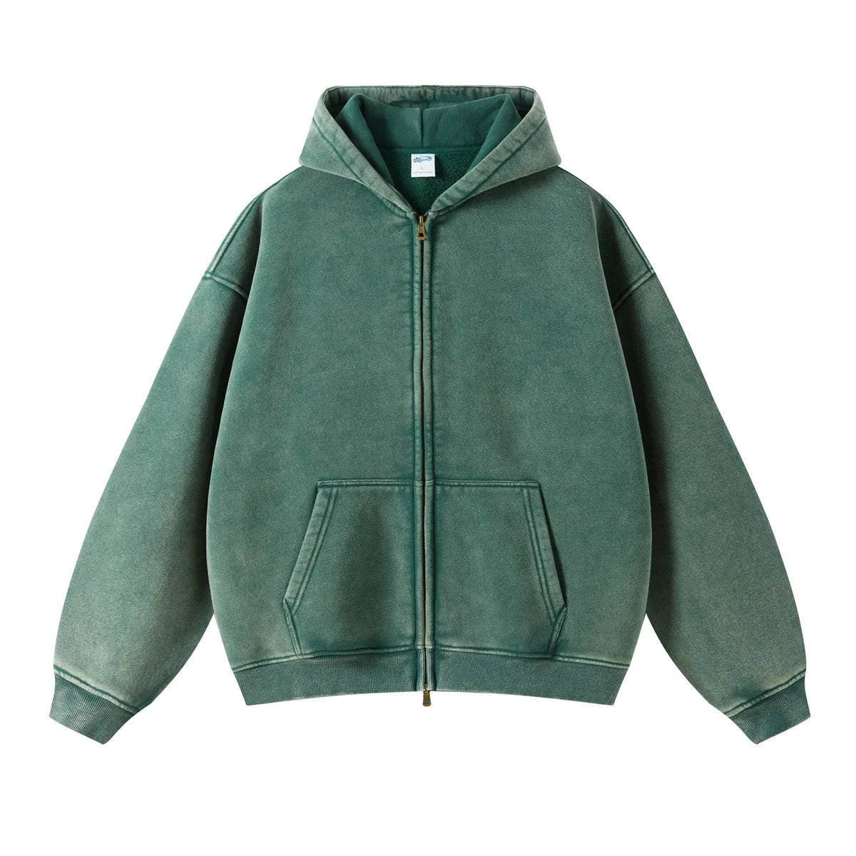 Men And Women: Autumn And Winter Zippered Hoodie