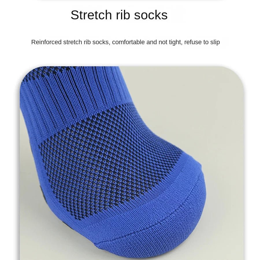 1 pair of professional football socks, sports socks.