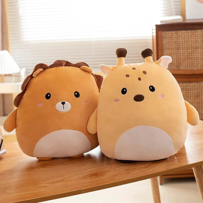 40cm Cuddly Squishy Zoo Animal Plush Pillow Soft