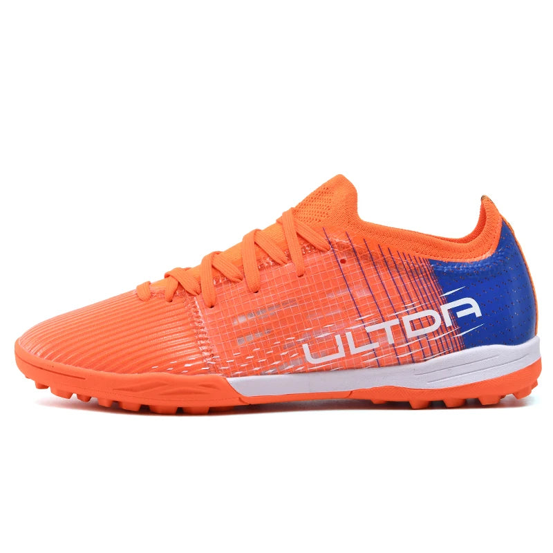 Professional Football Shoes for Athletes Seamless Craftsmanship High Top Soccer Shoes Training Shoes Broken Nails Sizes 34-44