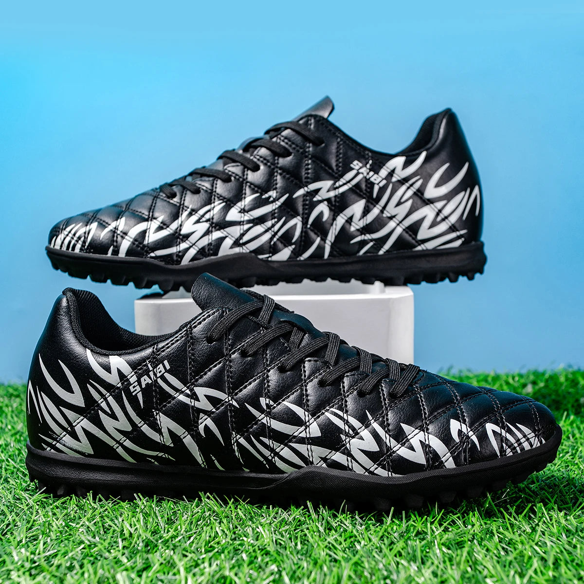 Football shoes for football, futsal shoes, football boots.