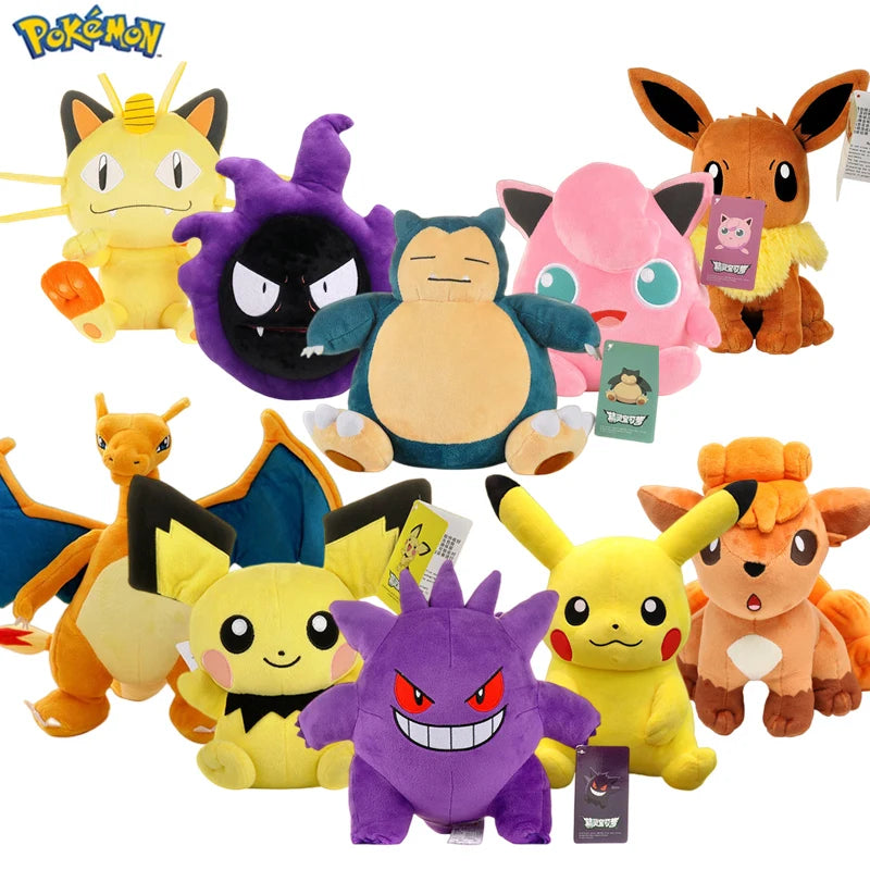 POKEMON Original Plush Toy Cute Cartoon Piplup Toys for Kids Gift