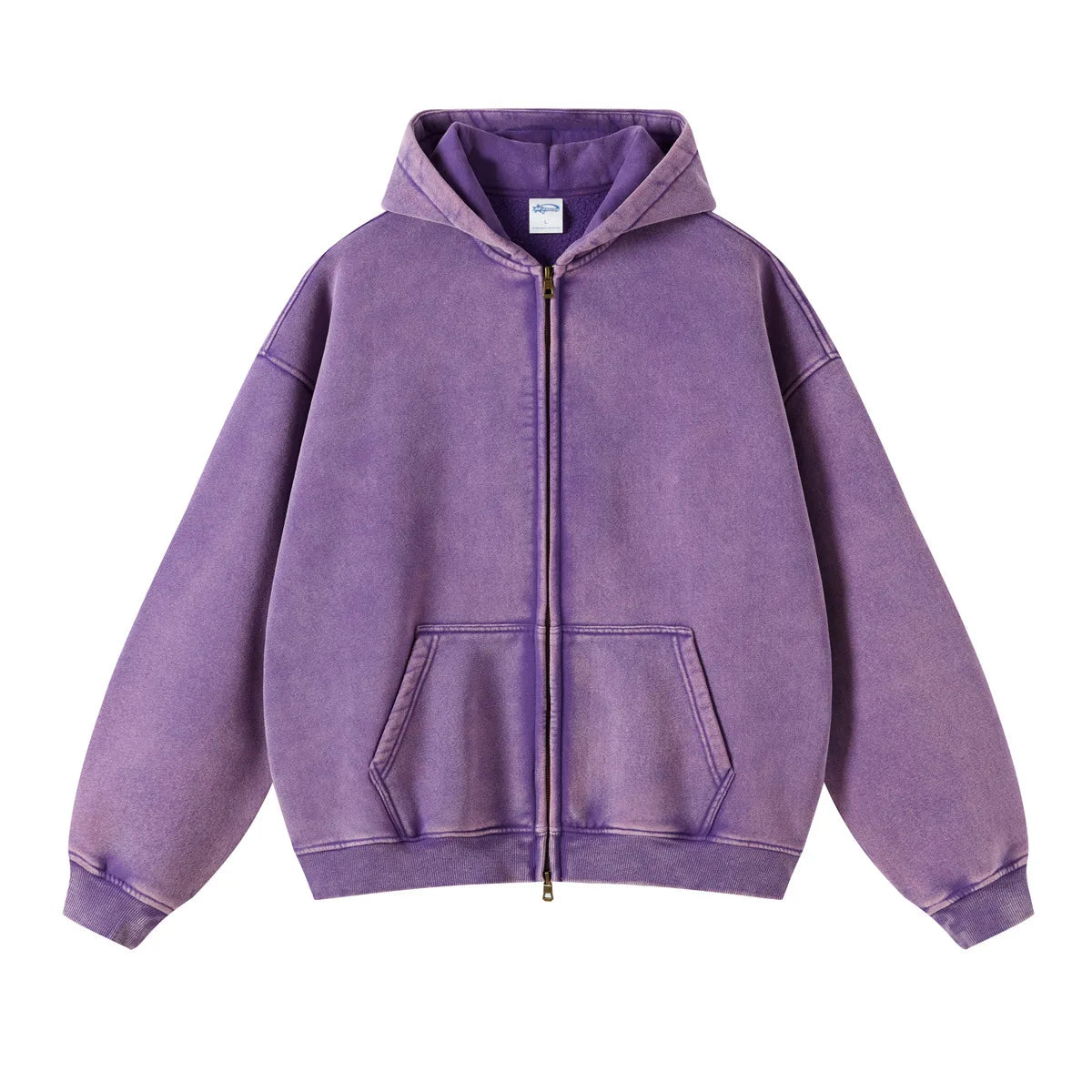 Men And Women: Autumn And Winter Zippered Hoodie
