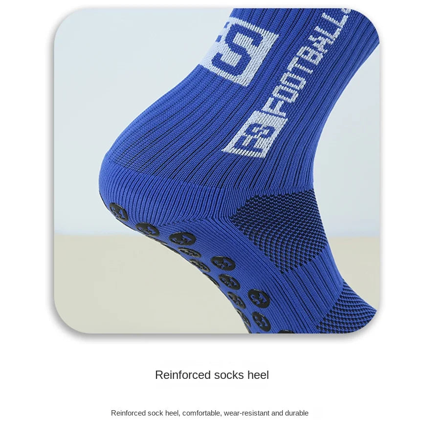 1 pair of professional football socks, sports socks.